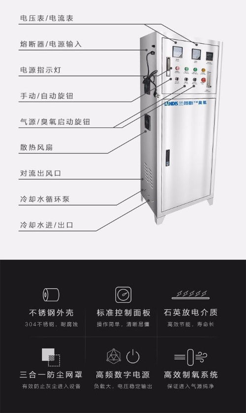 兴城初高中学校饮用水消毒设备臭氧发生器厂家