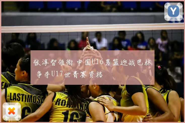 张淳智领衔 中国U16男篮迎战巴林 争夺U17世青赛资格